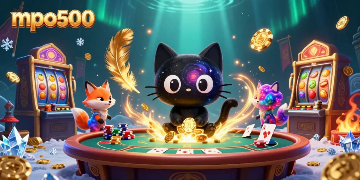 Win big with mpo500 at the vibrant cosmic casino, where fun meets fortune!
