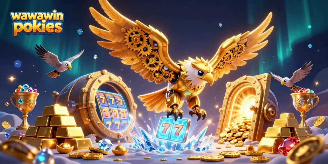 Engage with wawawin pokies in a vibrant 3D casino adventure filled with excitement and treasure.