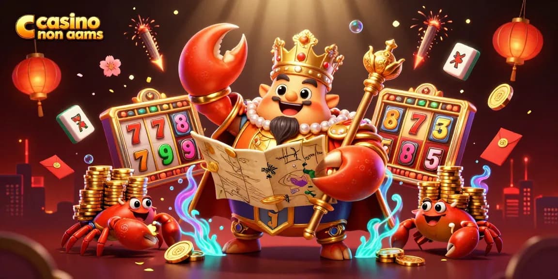 Scopri i migliori casinò non AAMS con il granchio imperatore che guida il divertimento casinistico.