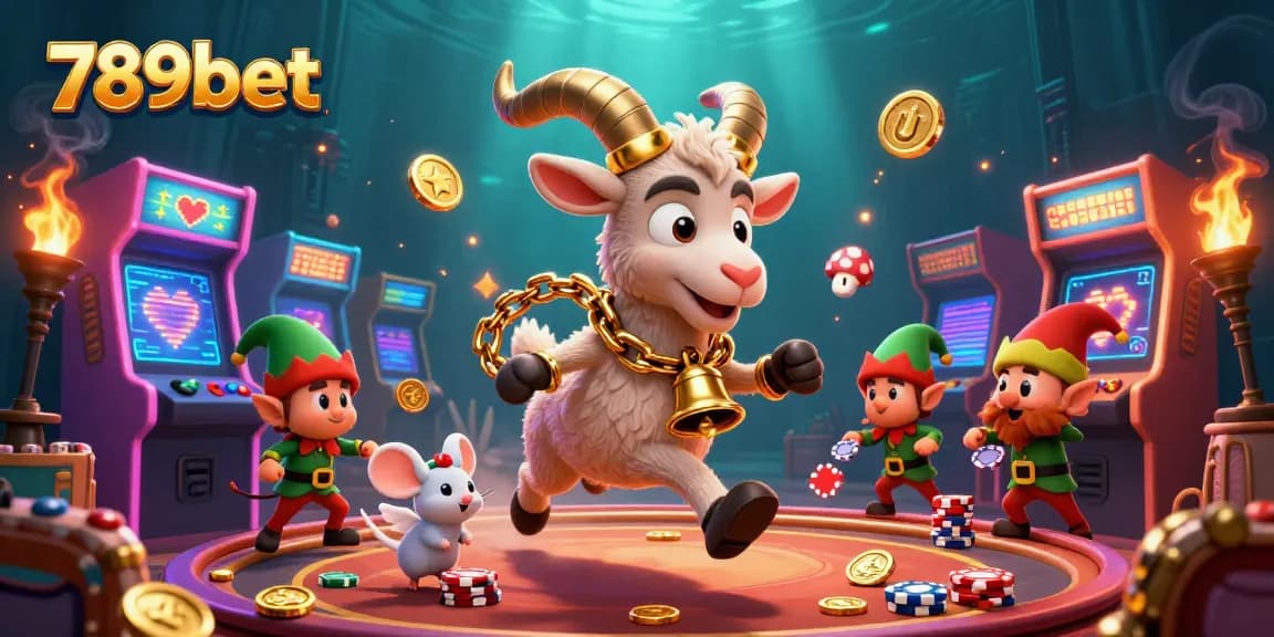 Experience thrilling 789bet action in a dynamic casino scene with lively characters.