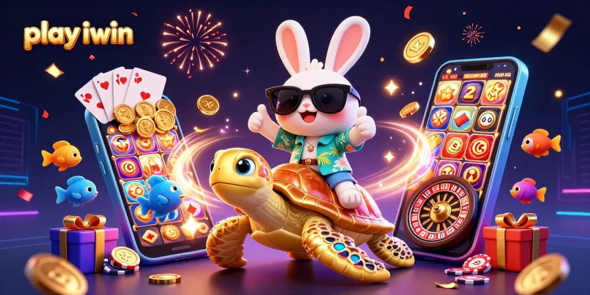 Play iwin and engage in vibrant casino excitement with 3D characters and dynamic game elements.