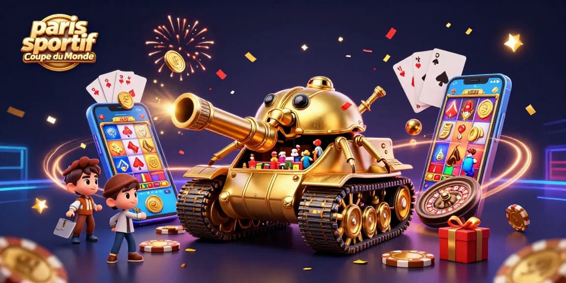Placer des paris sportif Coupe du Monde en rejoignant l'animation festive des casinos miniatures.