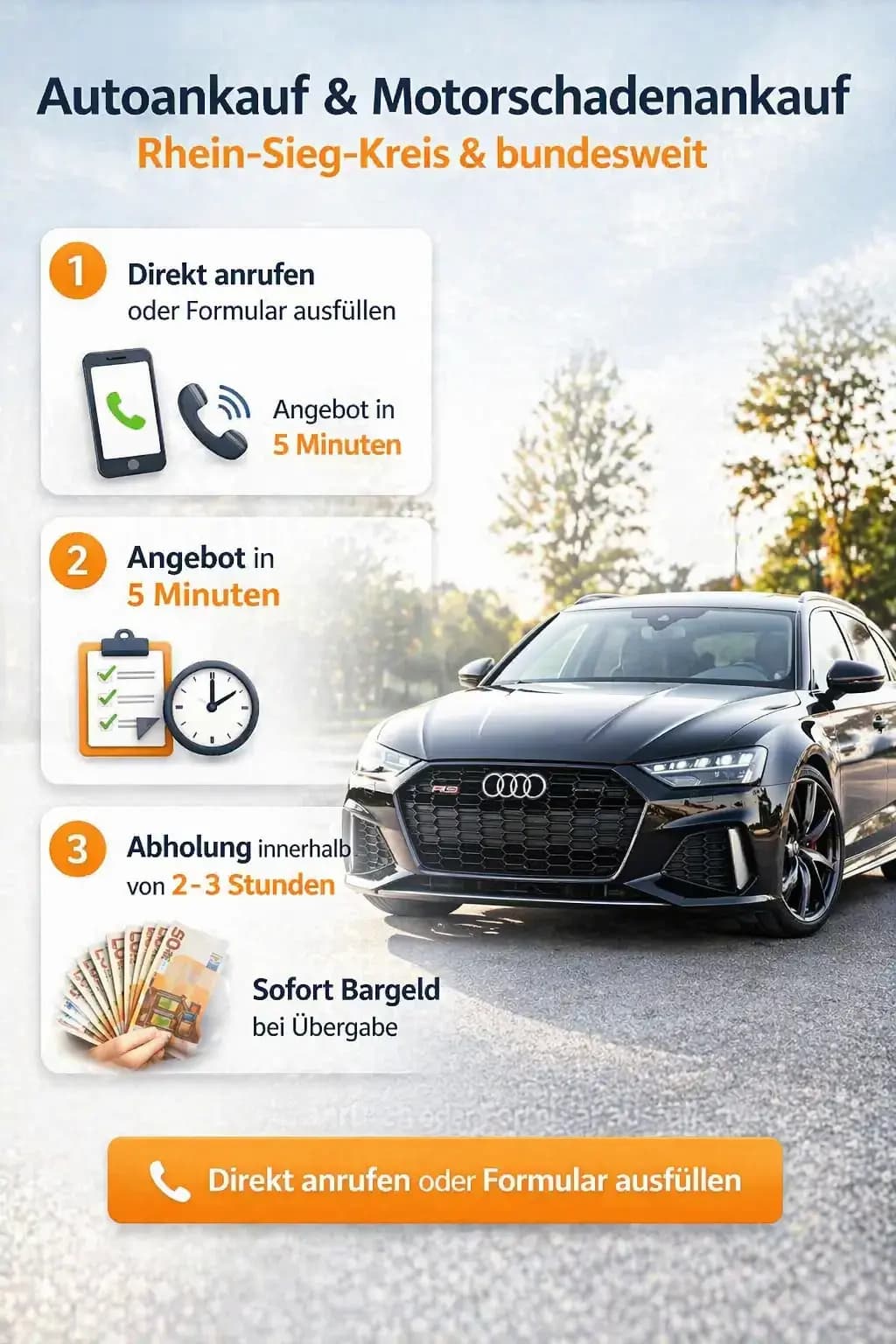 Ihr Partner für auto mit motorschaden verkaufen – Schnelle Abwicklung garantiert