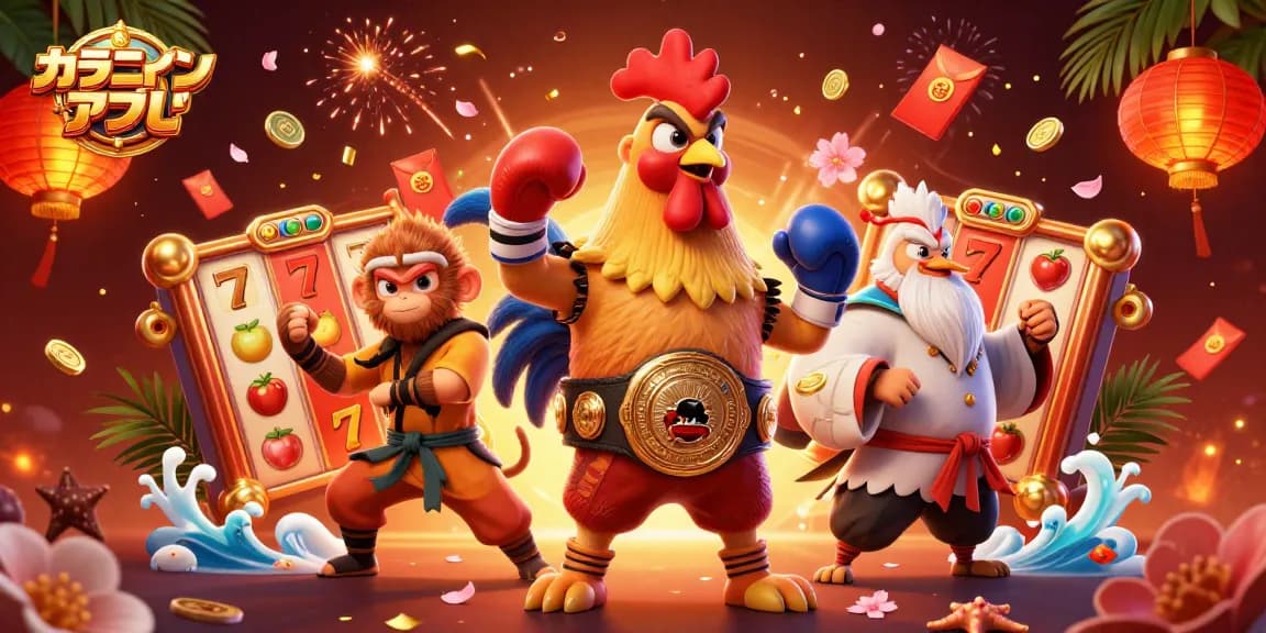 オンラインカジノ アプリでスロットの勝利を計画する賢いキャラクターたち