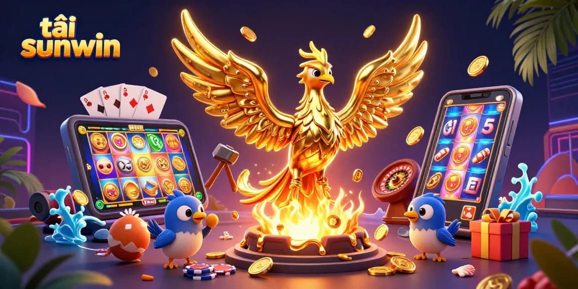 Play thrilling games with tải sunwin, featuring vibrant slot action and dynamic casino elements.