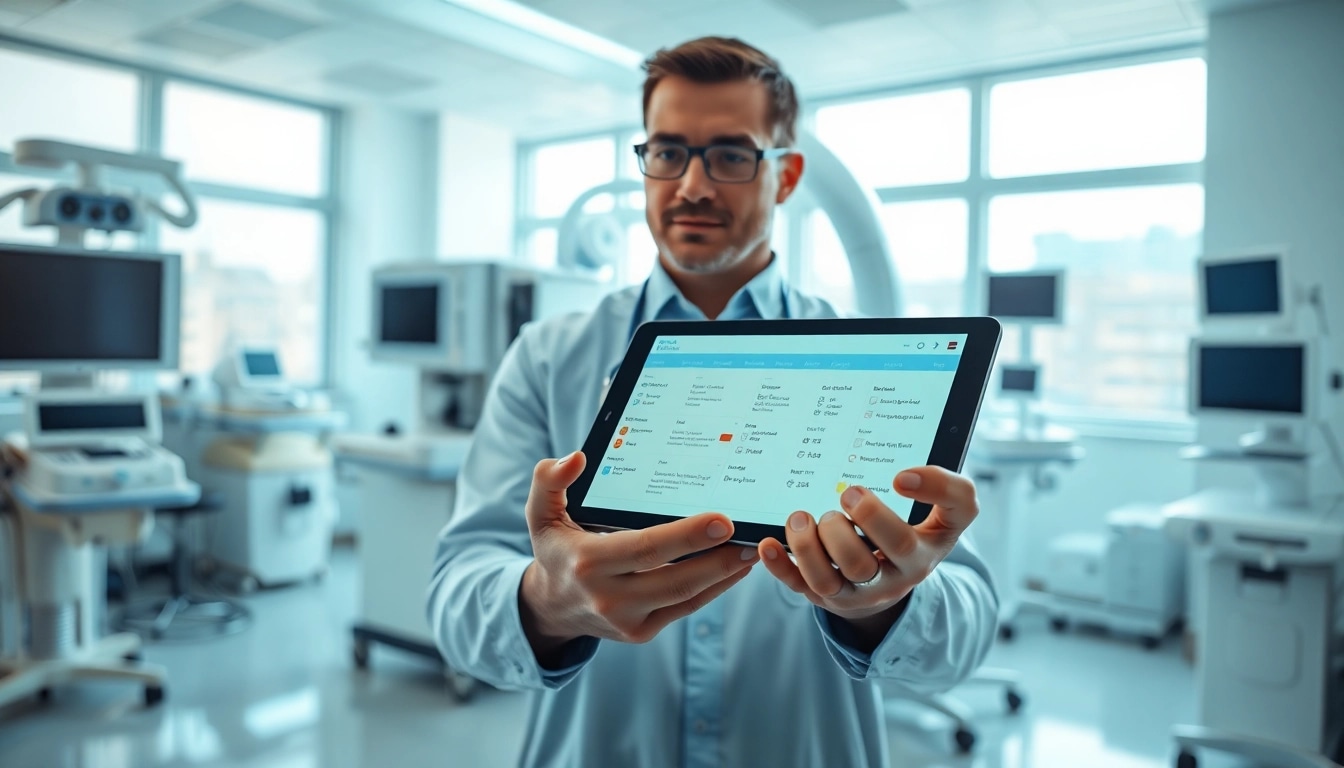 Expert analysis by a Medical Equipment Appraiser in a modern hospital setting.