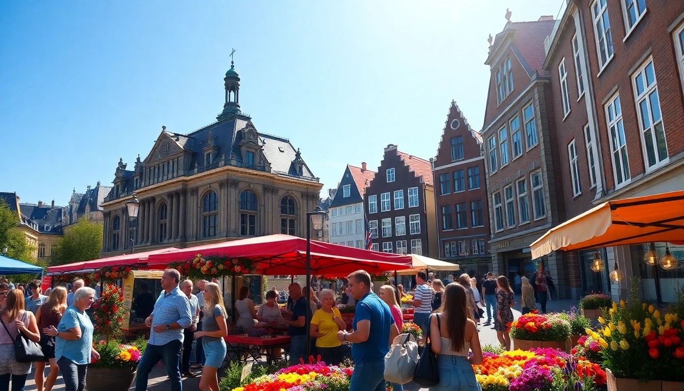 Ontdek de mooiste plekken van beleefdenhaag.nl met een kleurrijke straatweergave van Den Haag.