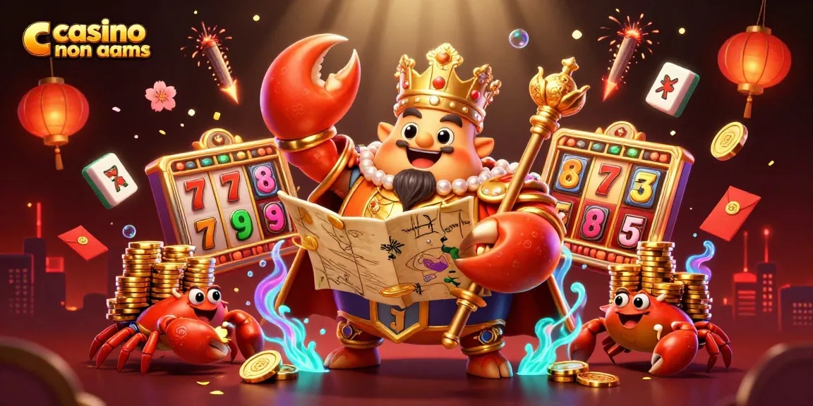Scopri i migliori casinò non AAMS con il granchio imperatore che guida il divertimento casinistico.