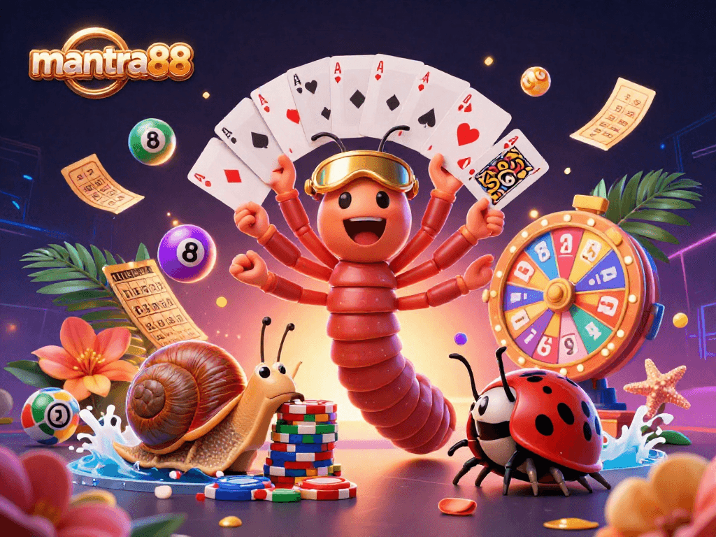 Engage with mantra88's thrilling slots as vibrant characters bring excitement to life!