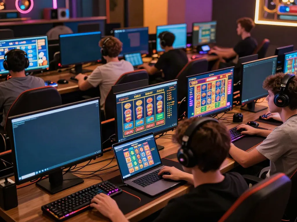 Engaging players in a lively online gaming environment showcasing Login Dewatogel interface and slot games.