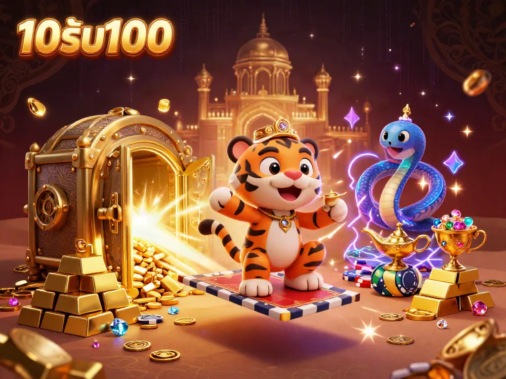 ภาพการ์ตูน 3D เว็บตรง 10รับ100 ดึงดูดผู้เล่นด้วยโบนัสและความสนุกสนาน