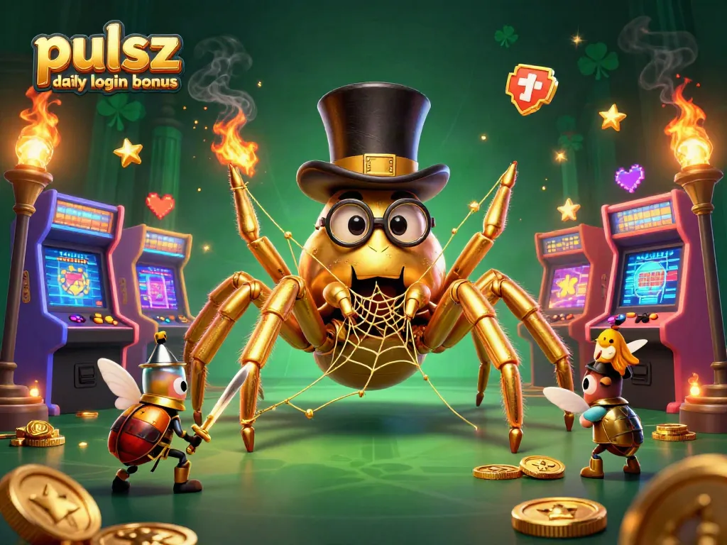 Claim your pulsz daily login bonus with 5,000 Gold Coins and Sweeps Coins rewards while enjoying the casino atmosphere.