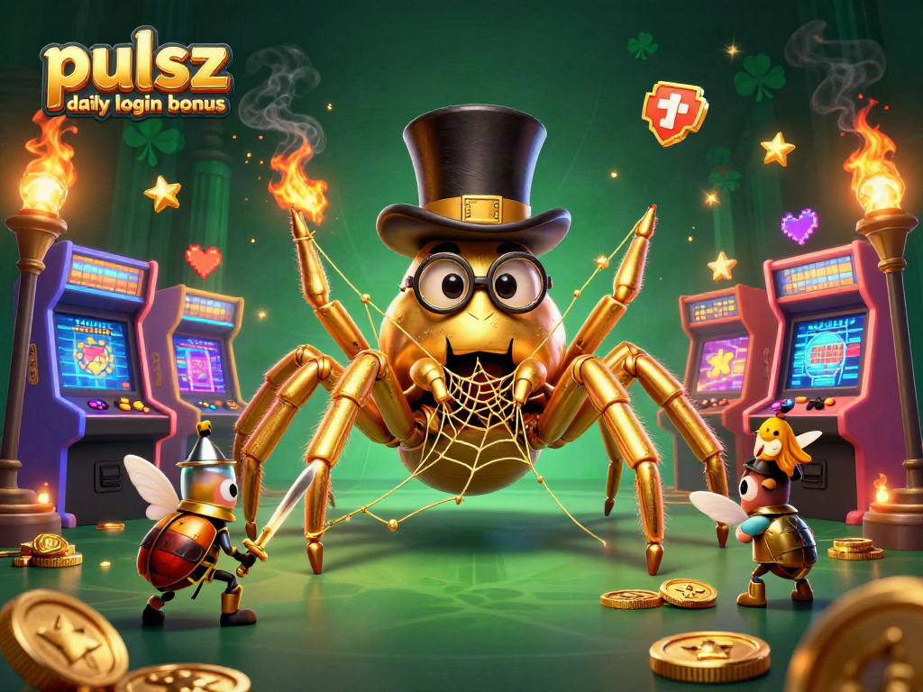 Claim your pulsz daily login bonus with 5,000 Gold Coins and Sweeps Coins rewards while enjoying the casino atmosphere.
