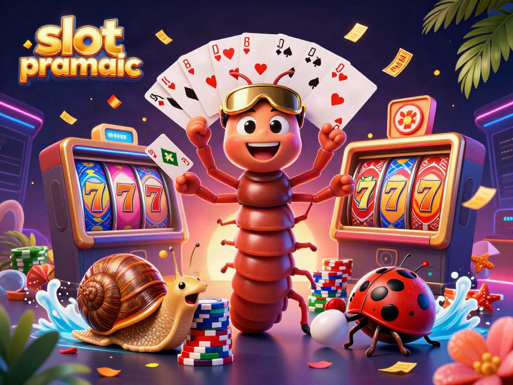 Spin slot pragmatic reels with a lively millipede dealer and vibrant casino excitement