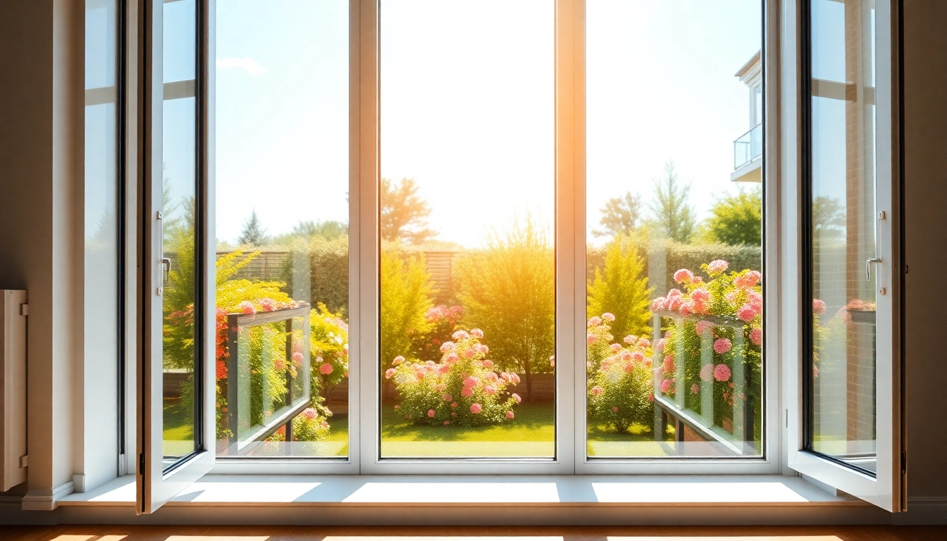 Installing double glazed windows for enhanced energy efficiency and modern aesthetics.