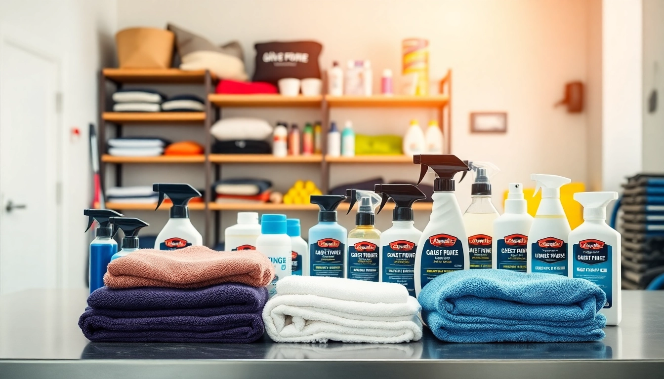 Showcasing car detailing kit Canada with essential products for pristine car care.