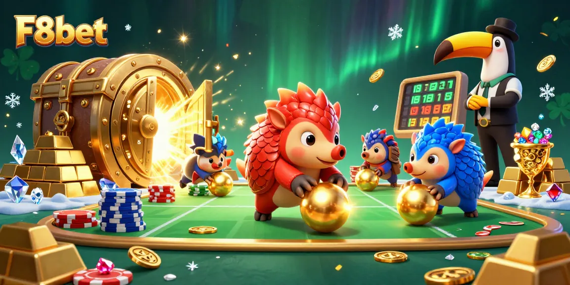 F8bet pangolin rivals compete in a thrilling casino game of strategy and chance.