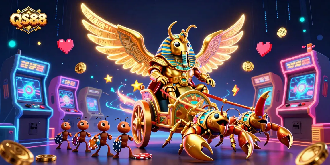 Engage in winning strategies at QS88 with interactive gaming elements and vibrant characters.
