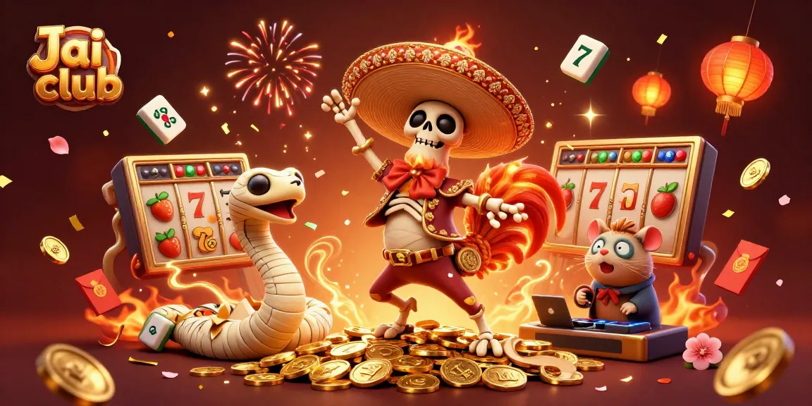 Experience thrilling wins at Jai club with a vibrant celebration of casino excitement and fun.
