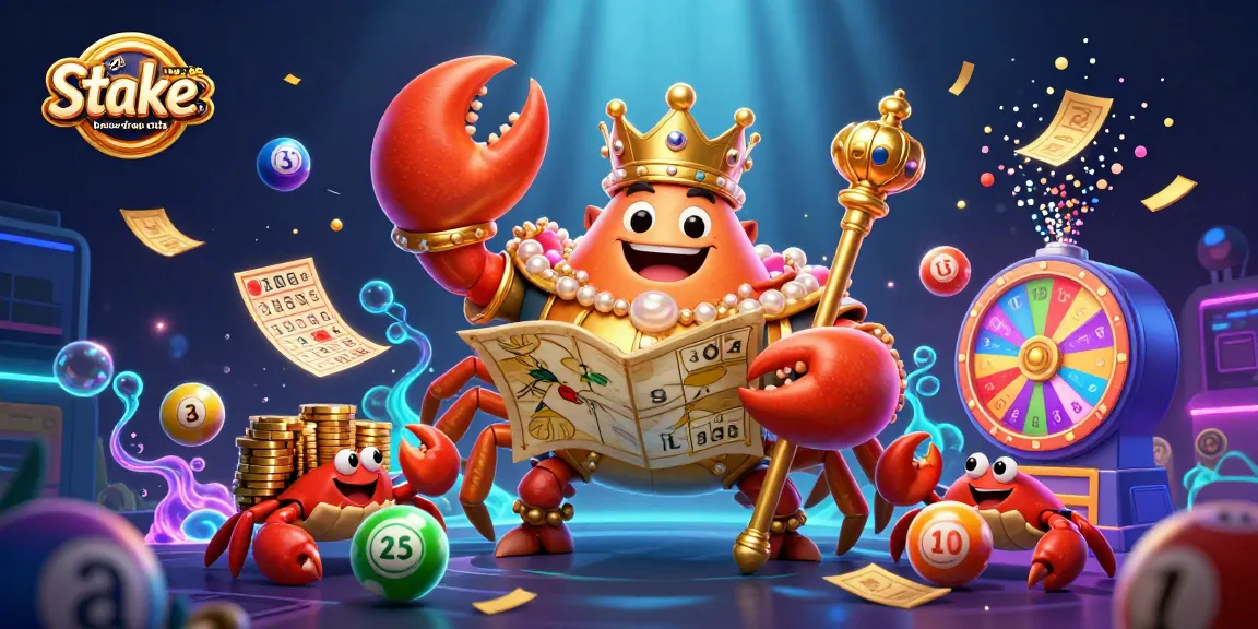Claim rewards with the stake.us bonus drop code amidst vibrant casino-themed elements.