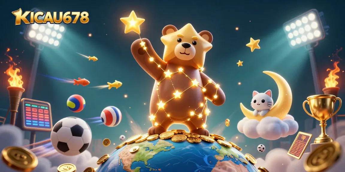 KICAU678 brings stellar gaming experiences to players with a constellation bear and sports themes.