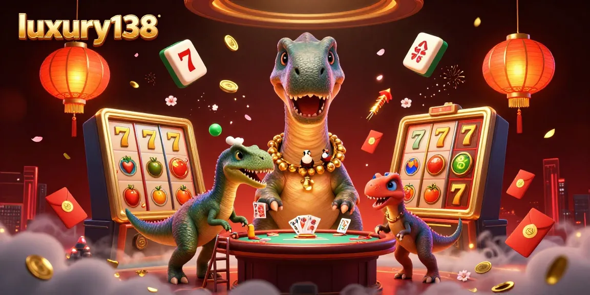 luxury138 bermain slot dengan karakter unik di kasino yang penuh energi dan detail visual