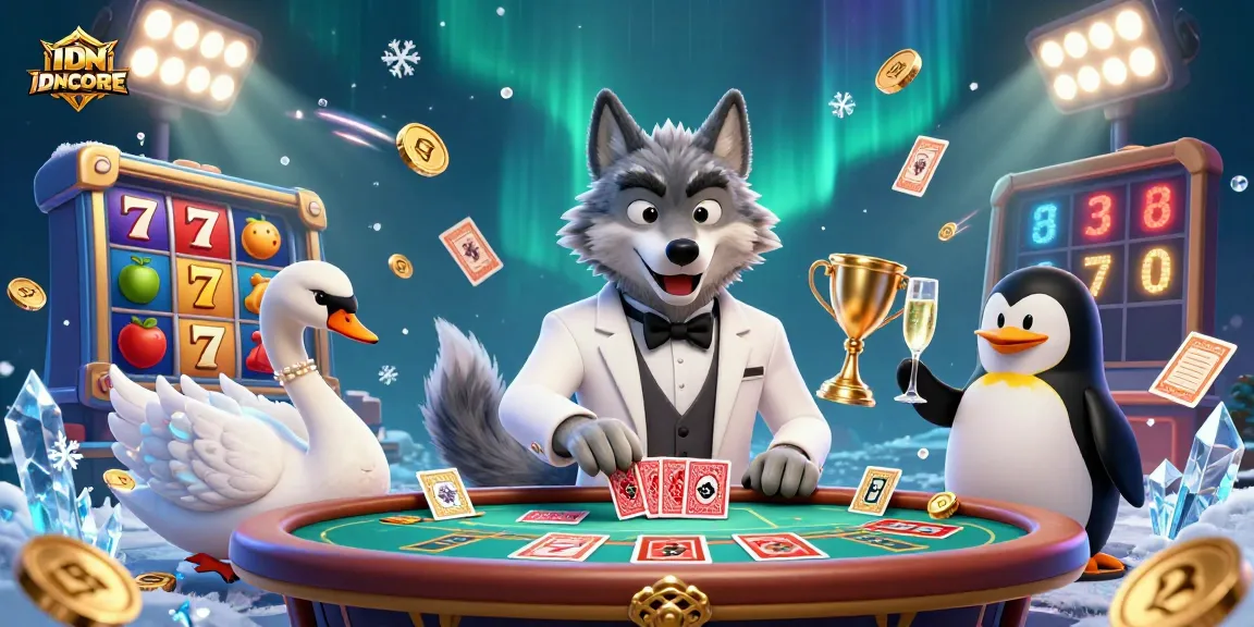IDNSCORE offers engaging online slots with captivating graphics, bright jackpots, and thrilling gameplay.