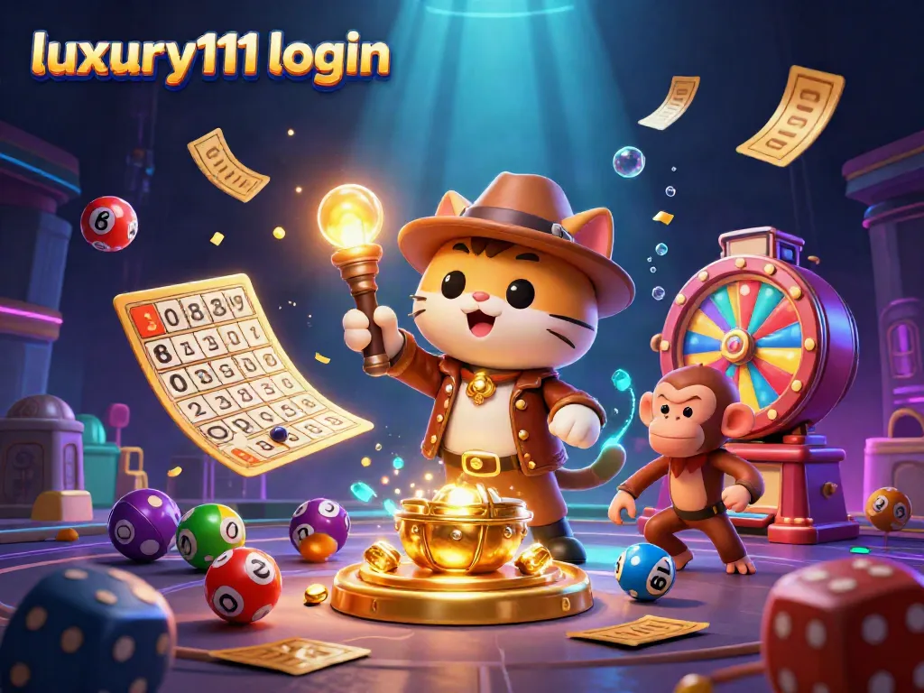 Engage in exciting gaming adventures with luxury111 login amid vibrant casino elements.