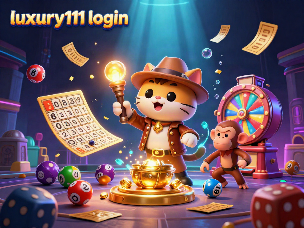 Engage in exciting gaming adventures with luxury111 login amid vibrant casino elements.