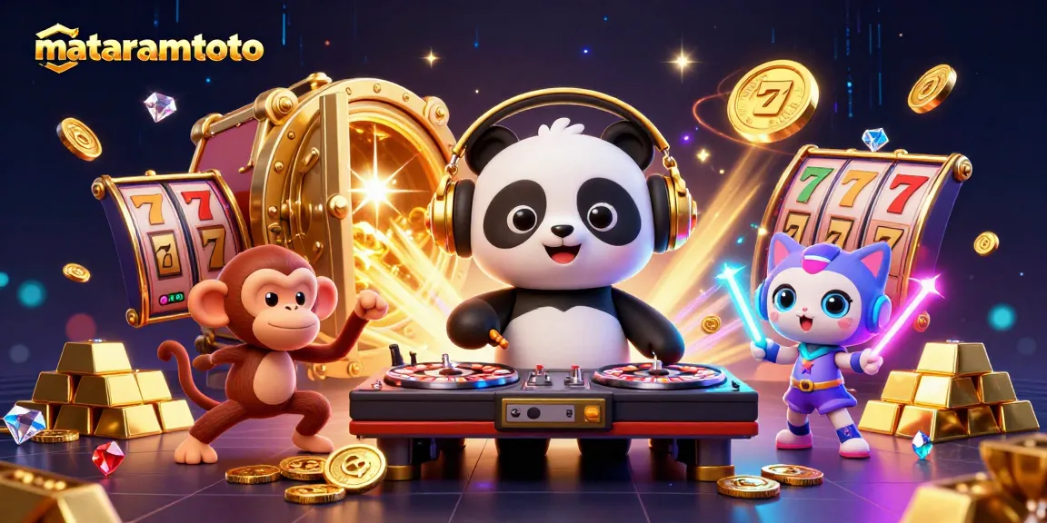 Engage in thrilling slot action with mataramtoto, where 3D characters bring excitement and treasure to life.
