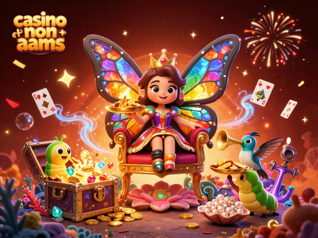 Gioca nei casinò non AAMS con la regina delle farfalle e tesori nel mare.
