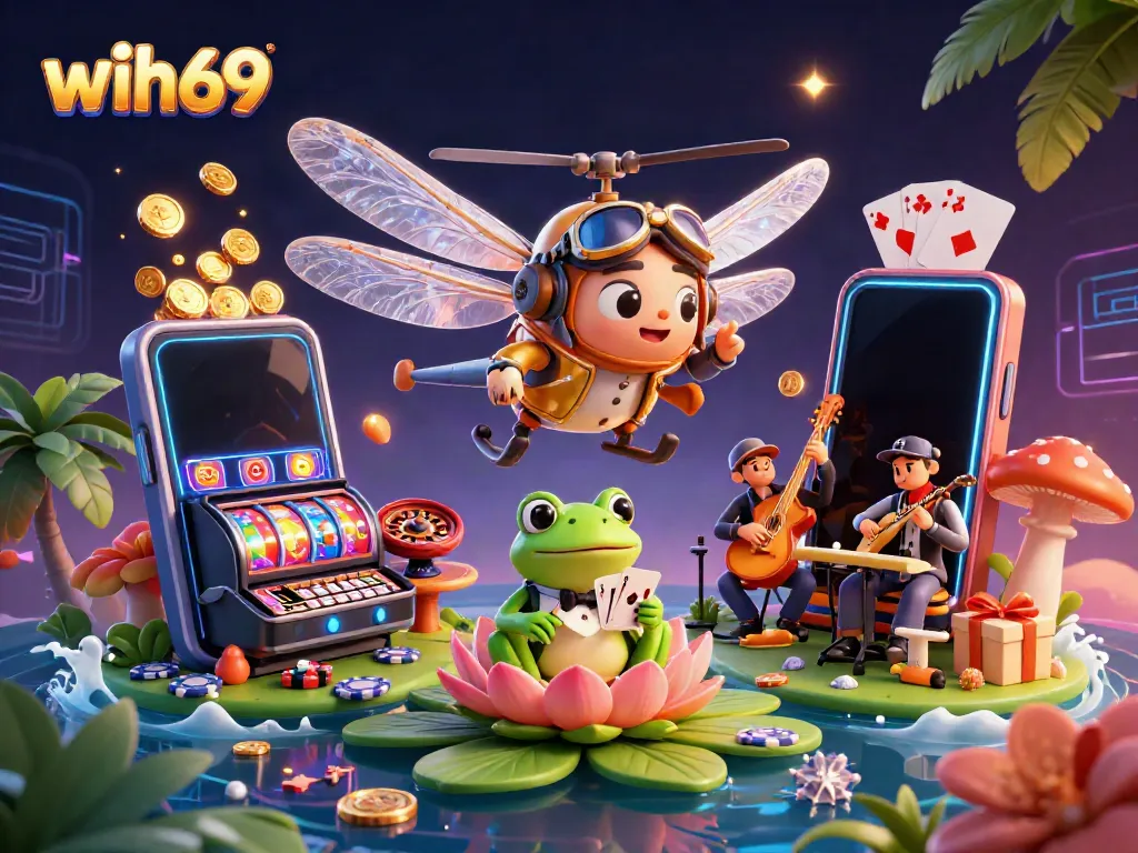 Gali kemenangan di wih69 dengan permainan slot yang mengasyikkan dan suasana kasino yang meriah.