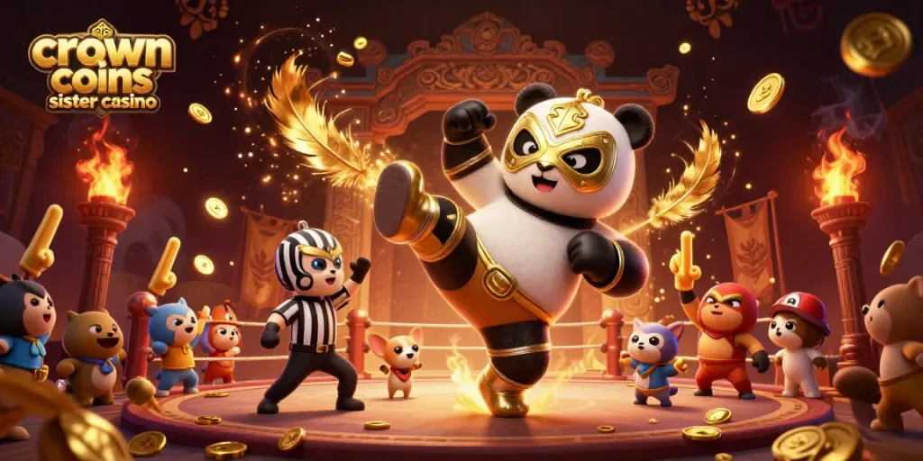 Experience excitement at crown coins sister casino with vibrant 3D scenes of action and adventure.