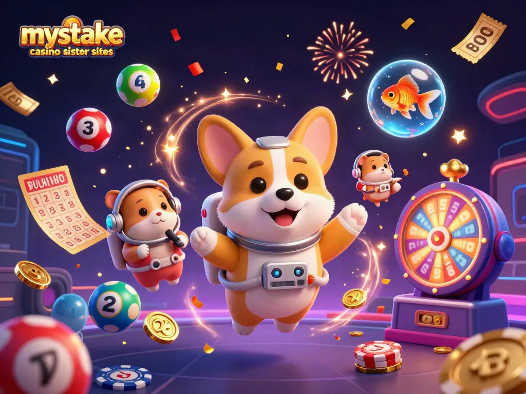 Engage with mystake casino sister sites while enjoying a space-themed casino adventure.