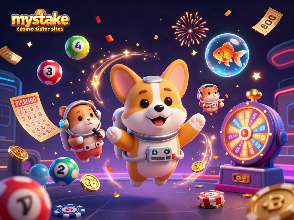 Engage with mystake casino sister sites while enjoying a space-themed casino adventure.