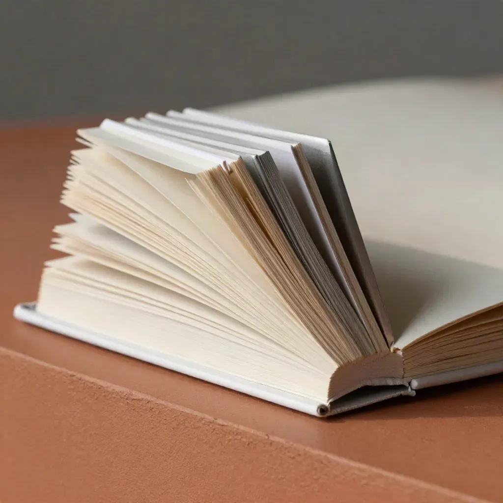 Macro side view of a premium pitch deck system with divider tabs on a terracotta ledge.