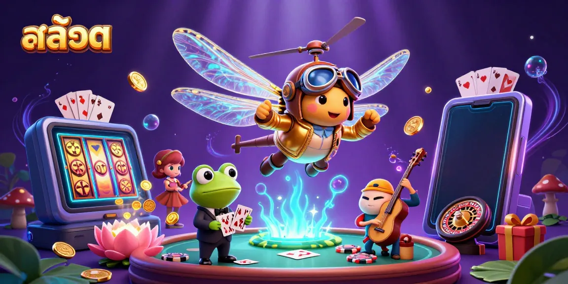 เล่นเกมสล็อต สล็อตจากคาสิโนลอยน้ำพร้อมดีลเลอร์และดนตรีสด