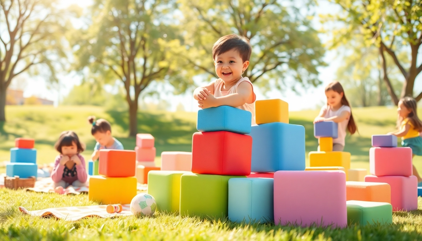 Creative Play with Soft Building Blocks: Engaging Children in Safe Learning