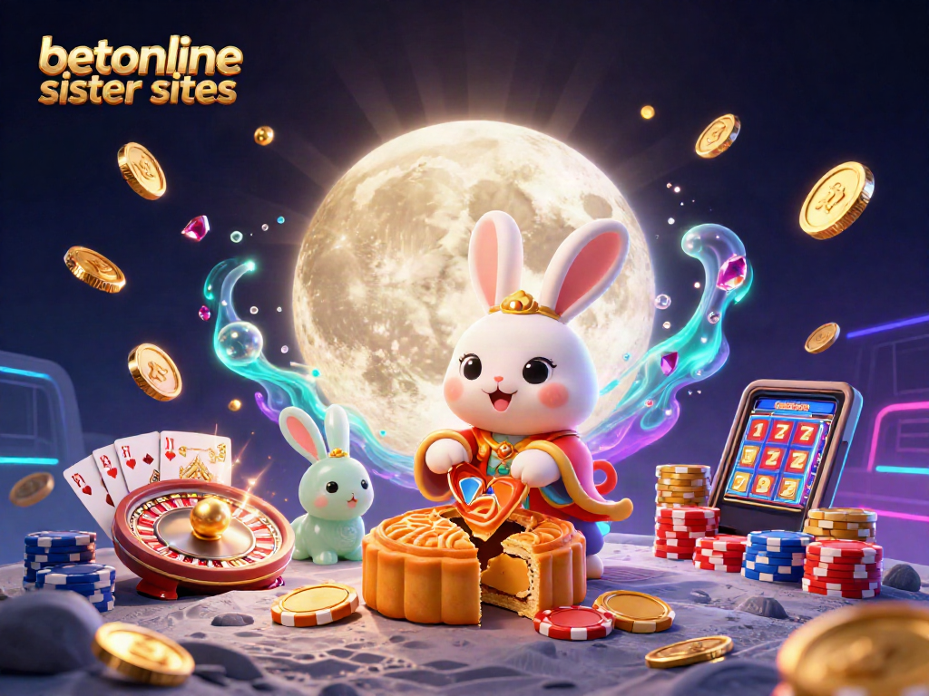 Experience thrilling games at betonline sister sites with vibrant casino elements and prizes.