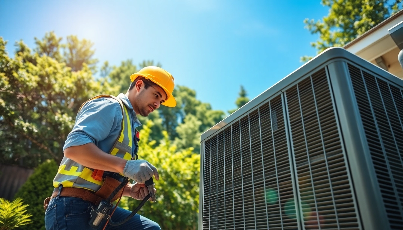 Air conditioner replacement in Mt Kisco by a professional technician, highlighting expertise and care.