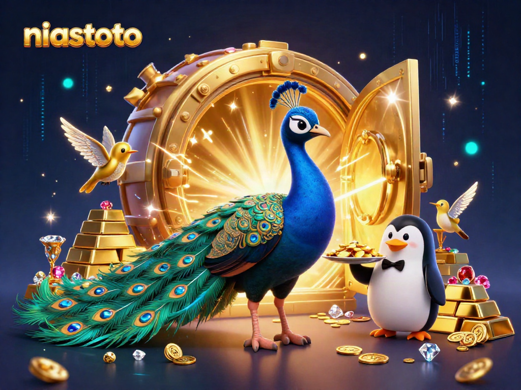 Experience the allure of niastoto with dazzling treasures and vibrant casino elements.