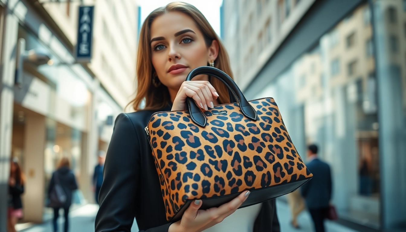 Elevate Your Style with a Chic Cheetah Print Purse