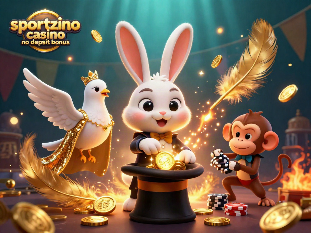 Play with sportzino casino no deposit bonus for exciting free coins and thrilling game rewards.