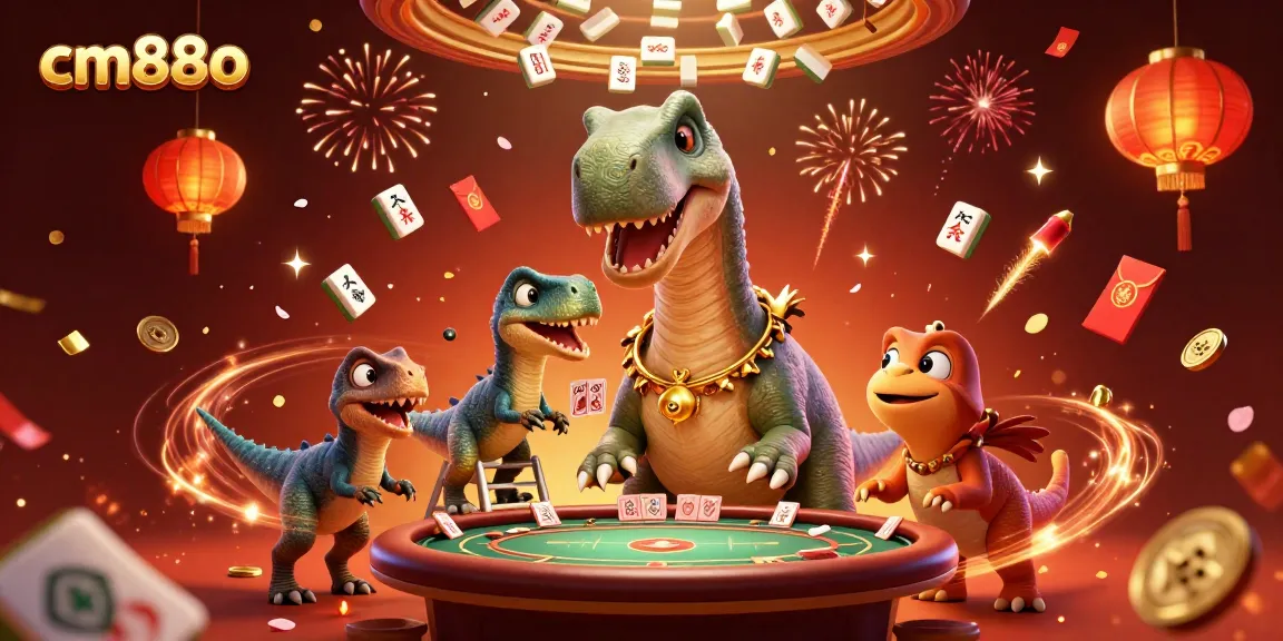 Experience thrilling gaming with cm88o in a vibrant 3D casino scene, featuring dynamic elements and characters.