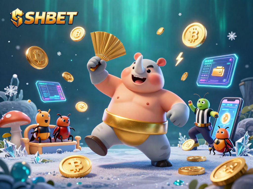 Place your bets at SHBET as the mighty rhinoceros beetle champion claims victory!