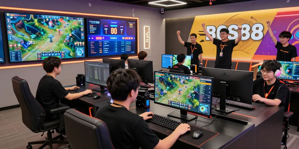 Players engaging on BOS88's dynamic online gaming platform, showcasing vibrant interfaces and live activity.