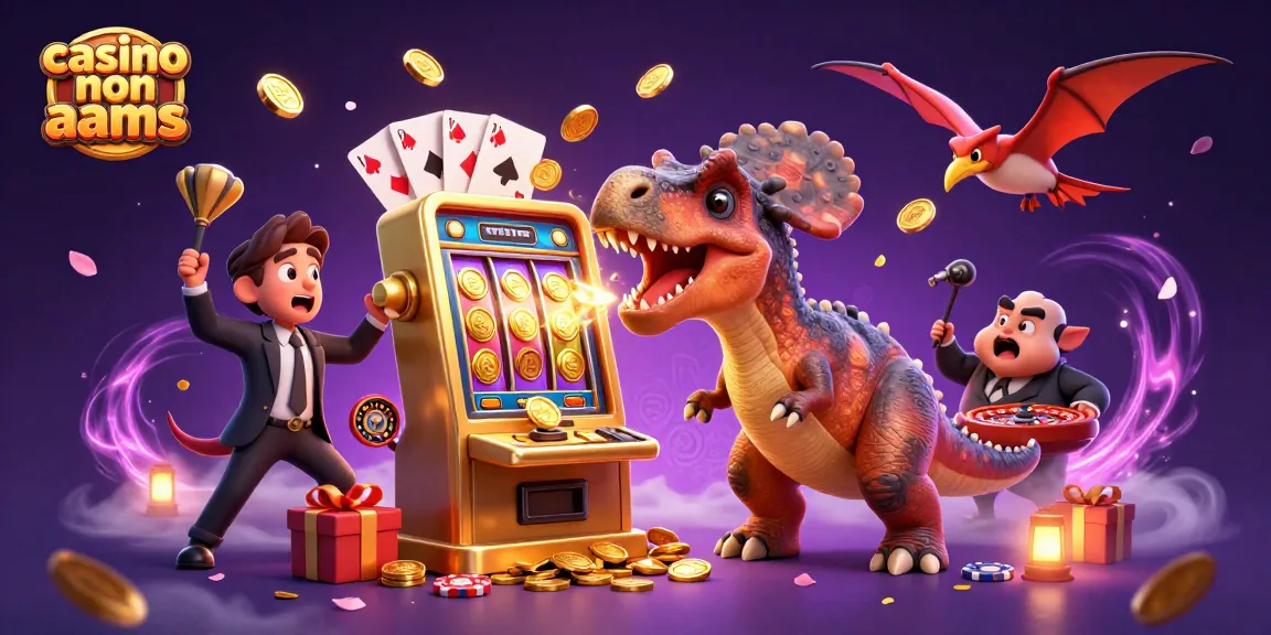 Gioca nei migliori casino non AAMS mentre il pachycephalosaurus ottiene jackpot d'oro dai rulli!