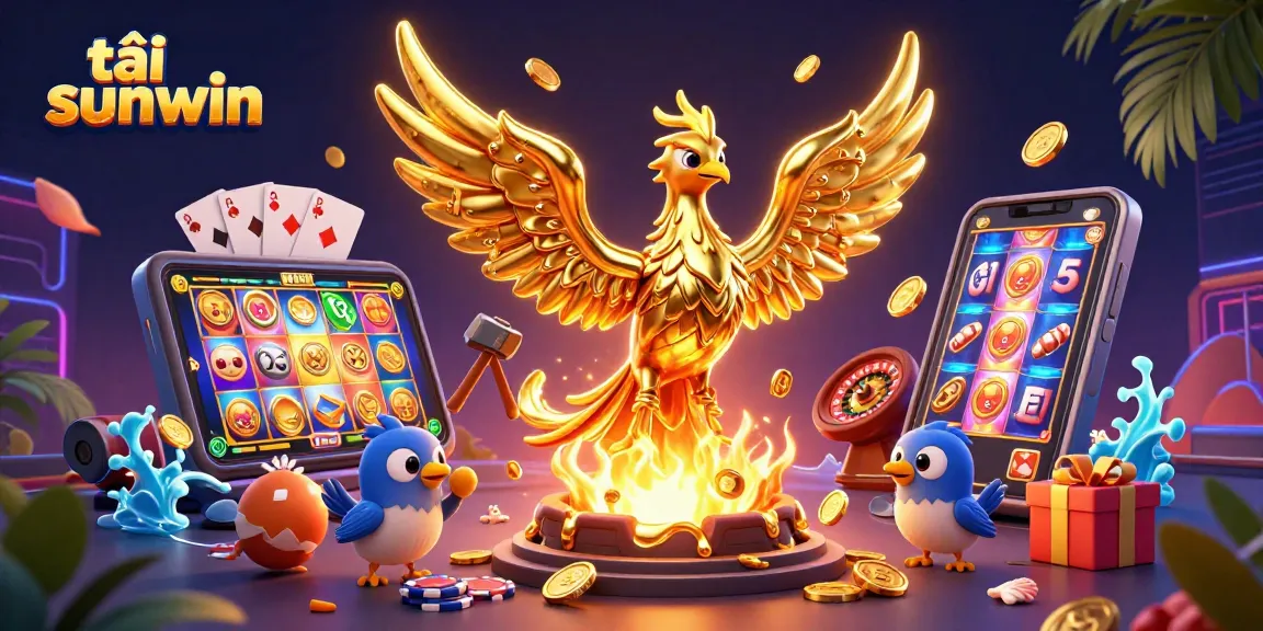 Play thrilling games with tải sunwin, featuring vibrant slot action and dynamic casino elements.