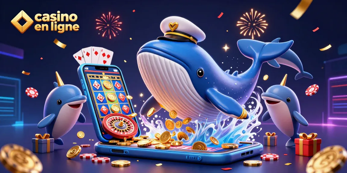 Un jeu de casino en ligne captivant avec une baleine, un narval et des dauphins !